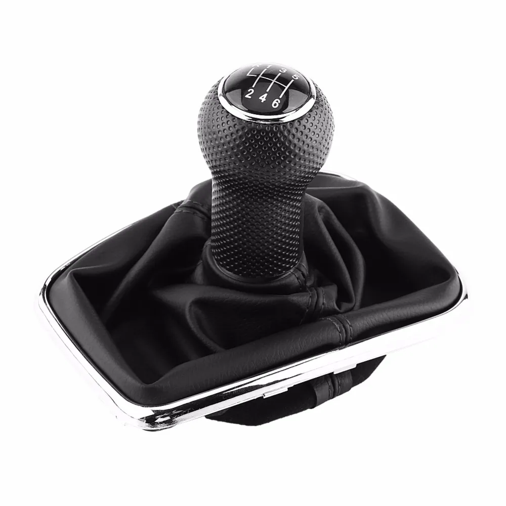 6 скоростей автомобильная ручка переключения передач палка гетры комплект рамок