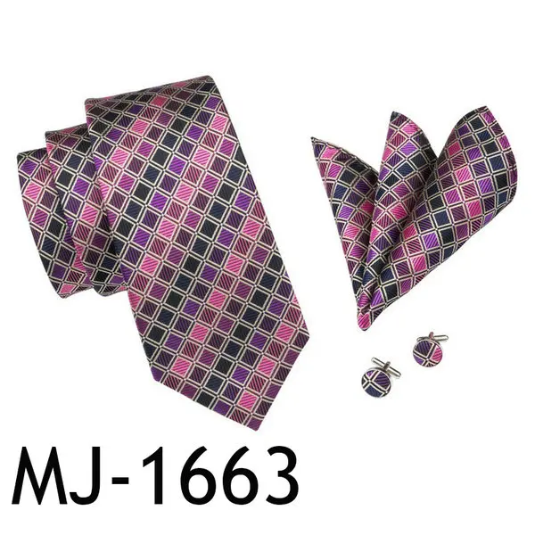 MJ-1663 Горячая Распродажа 8,5 см галстуки для шеи для мужчин фиолетового цвета галстуки Свадебные аксессуары тонкие модные галстуки мужские вечерние деловые Формальные Галстуки - Цвет: MJ-1663