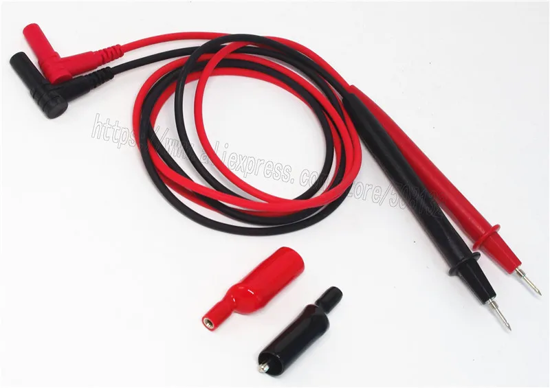 Изолированный ПВХ 4 мм испытательный конец острый наконечник с винтом + Резьбовая