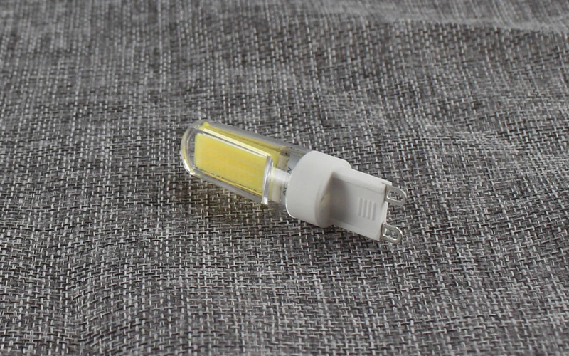 Светодиодная лампа G9 220 В COB 6 Вт мини светодиодная lampe Keramik Kristall высокая мощность