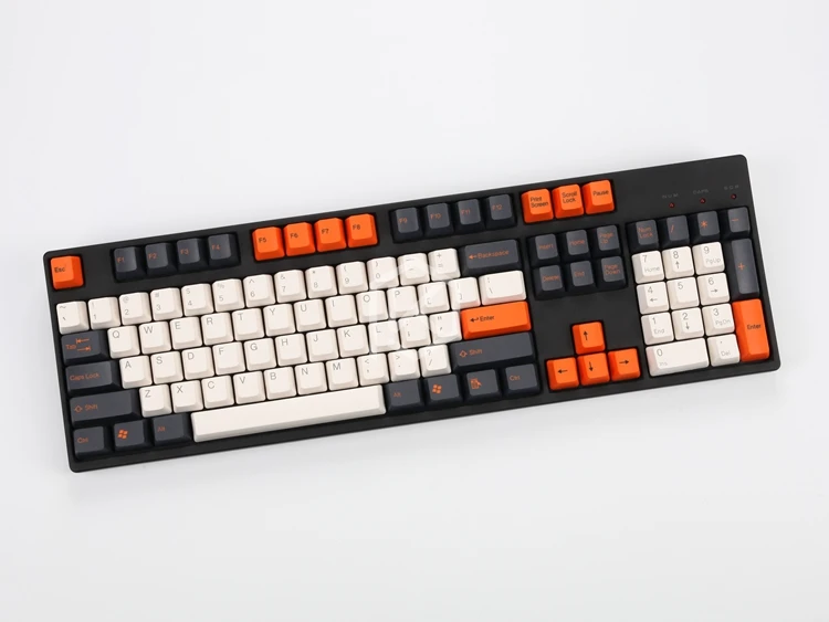 Taihao abs двухкамерные колпачки для игр сделай сам механическая клавиатура цвета