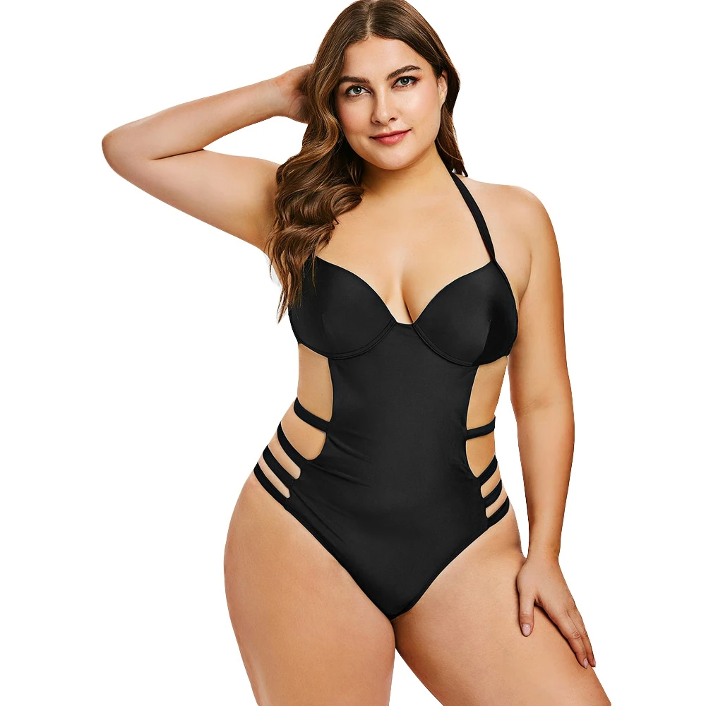 Новинка 2019 женские сексуальные купальники с открытой спиной Цельный купальник