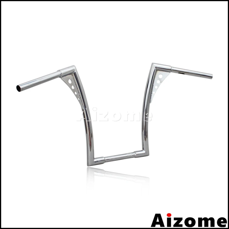 Черный 1" Rise Ape вешалка бар el Diablo руль для Harley Sportster Dyna Street Bob руль мотоцикла 1-1/4" Руль