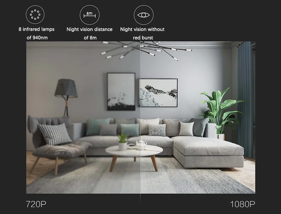 Смарт-Камера Xiaomi Aqara G2 1080P для шлюза, версия Zigbee, связь IP, Wi-Fi, беспроводное Облачное устройство для домашней безопасности