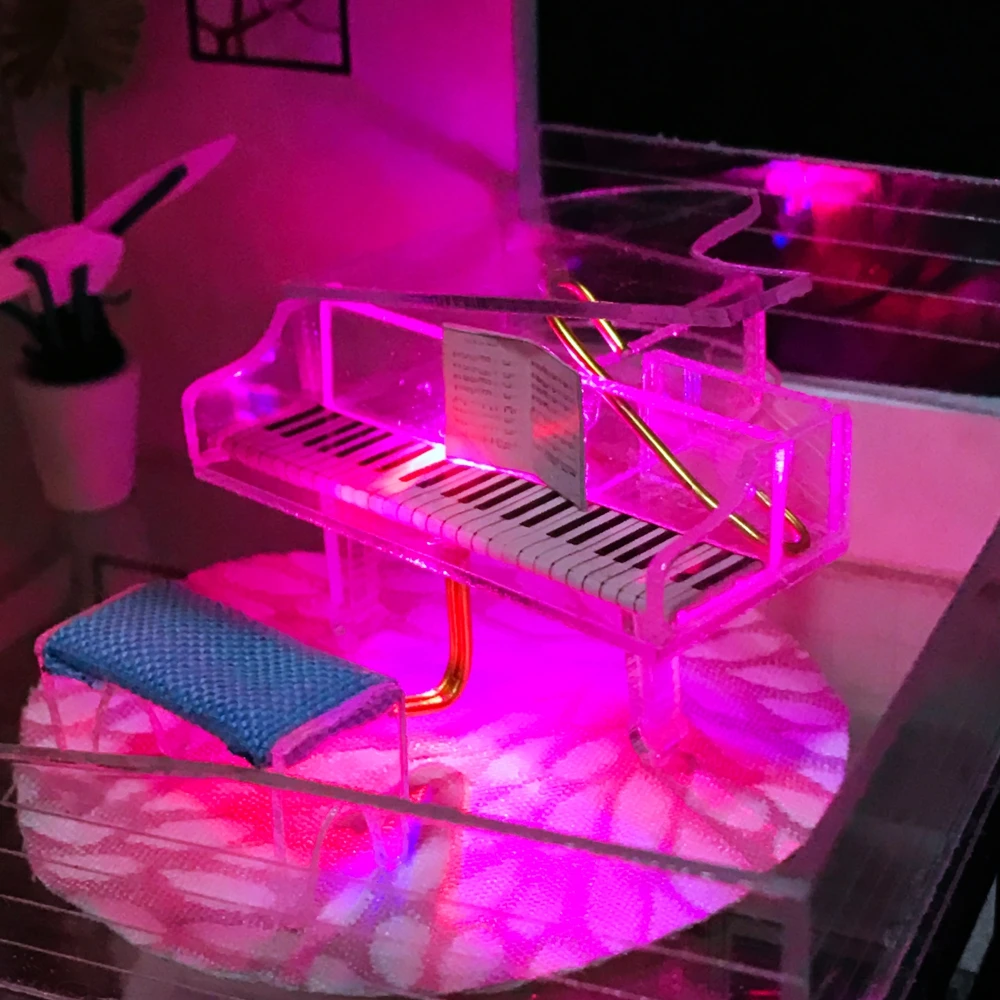 Кукольный дом ручной работы мебель Miniatura Diy кукольные домики миниатюрный кукольный домик деревянные игрушки для детей Взрослые подарок на день рождения