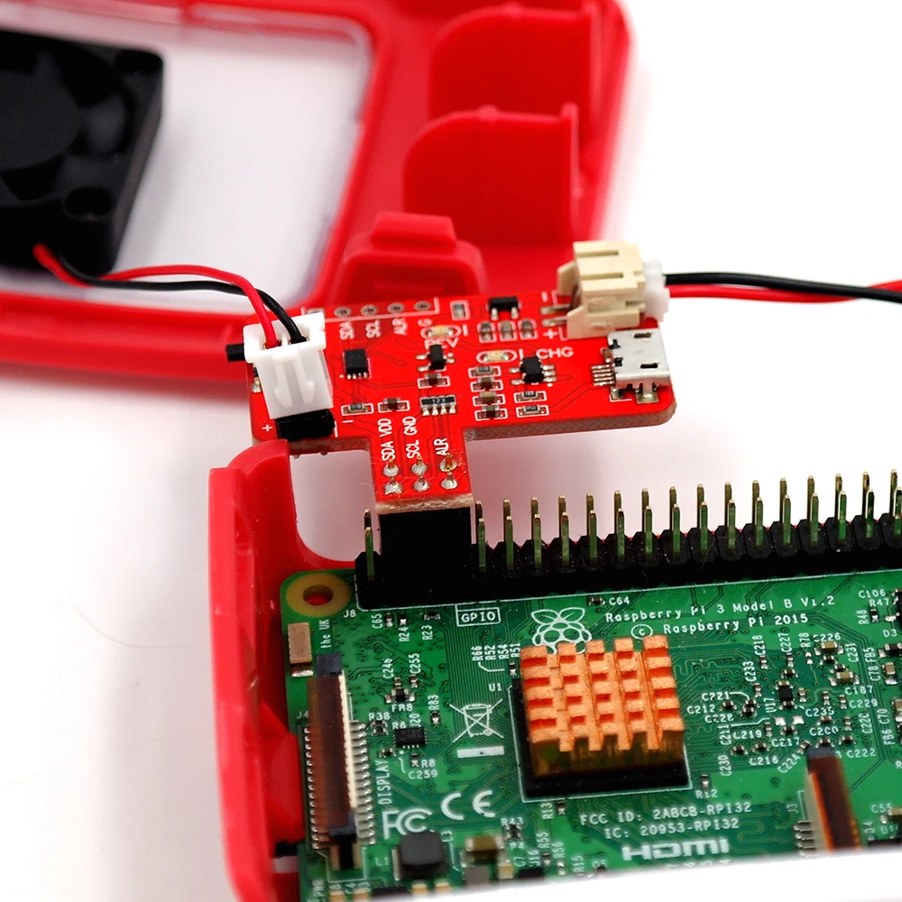 DSTIKE Pi батарея датчик + чехол Комплект max17043 IIC Raspberry NodeMCU Arduino UPS | Электроника