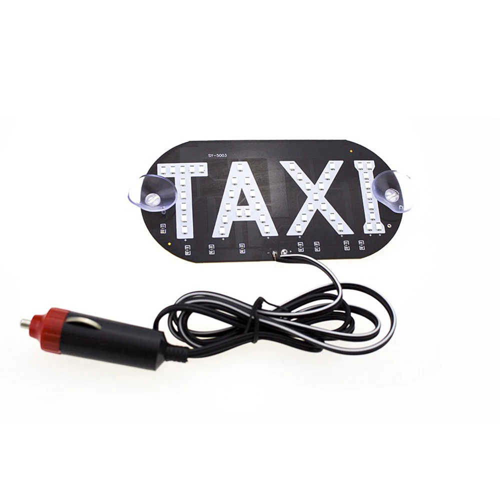 

GEETANS 10X /lot Taxi Led Car Windscreen Cab indicator Lamp Sign Blue LED Windshield Taxi Light Lamp 12V BE