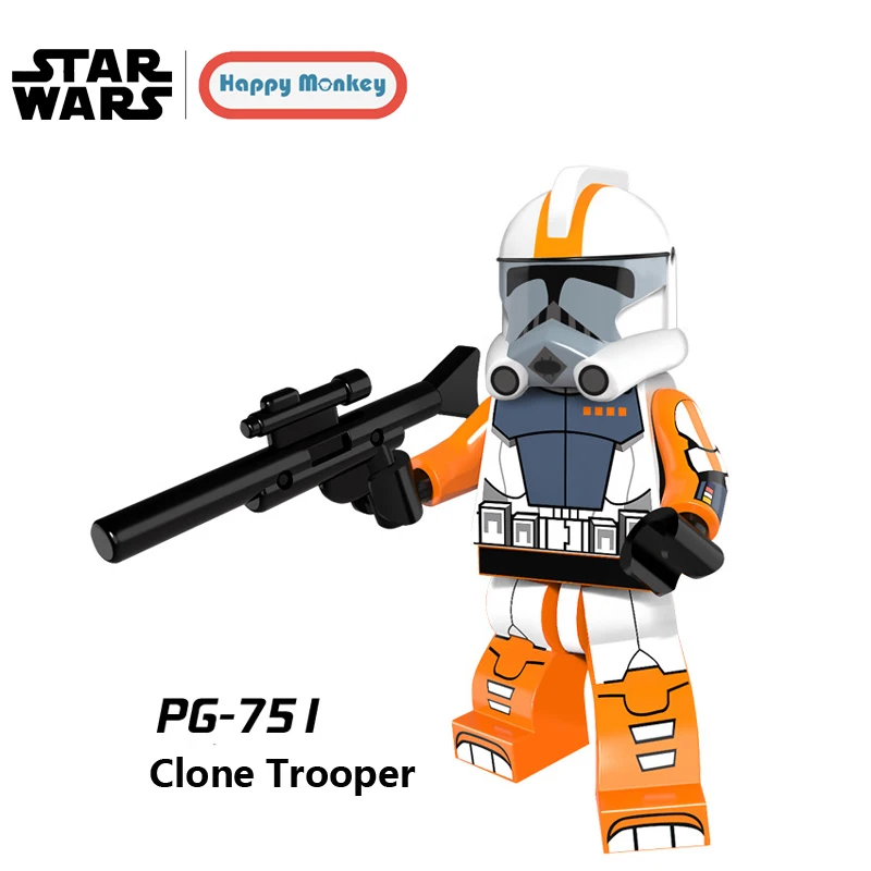 Одиночная продажа legoing Star Building Blocks Wars Luke Leia Han Solo Анакин Дарт Вейдер йода Джар