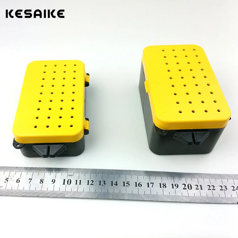KESAIKE многофункциональная коробка для рыбалки с 2 отделениями пластиковая