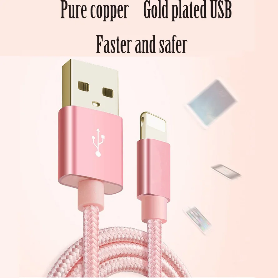 1 м 2 м 3 м Быстрая зарядка данных USB кабель зарядного устройства для iPhone 6 S 6 S 7 8 плюс 5 5S 5C SE X XR XS Max iPad Mini Air короткий длинный провод шнур