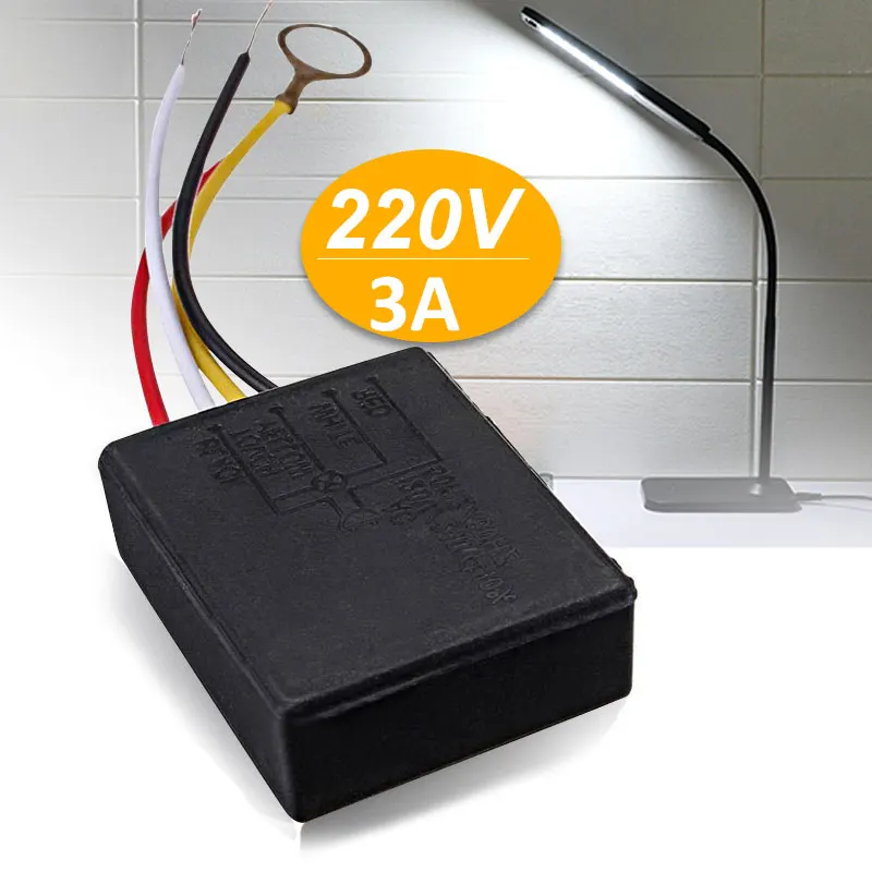 Lâmpada de Controle Interruptor do Sensor Circuito de Modulação Levou Dimmer Universal Acessórios Produtos Led Durável Ajustável ac 220 v