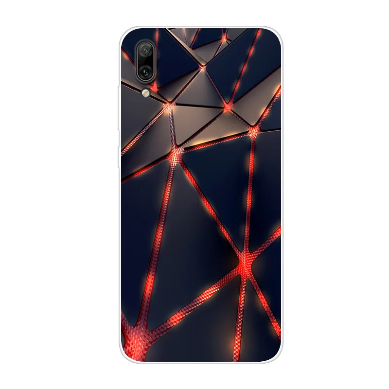 Чехол для Huawei Y7 2019 чехол бампер роскошная защитная задняя крышка тонкий мягкий