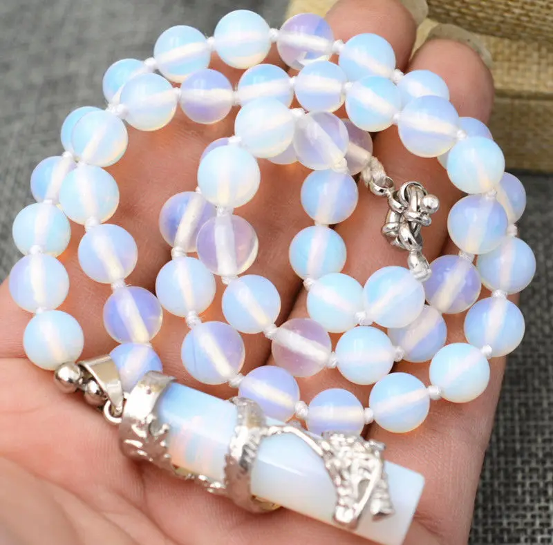 Ожерелье с кулоном драконом исцеляющей чакры рейки Опалит 18 Вт|stone pendant necklace|pendant