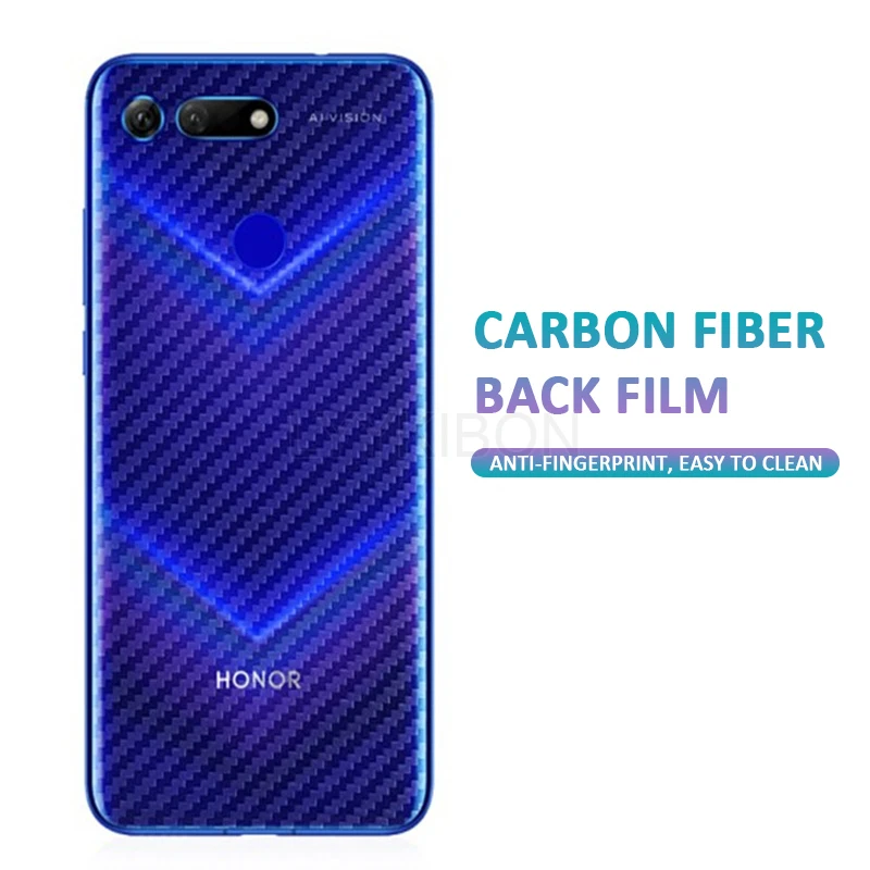 Мягкий чехол из углеродного волокна и задняя защитная пленка для huawei honor 9 10 lite 7A 8A P10 P20 p30 Коврики 20 Y5 Y6 Y9 Y7 Pro Prime чехол Защитная пленка
