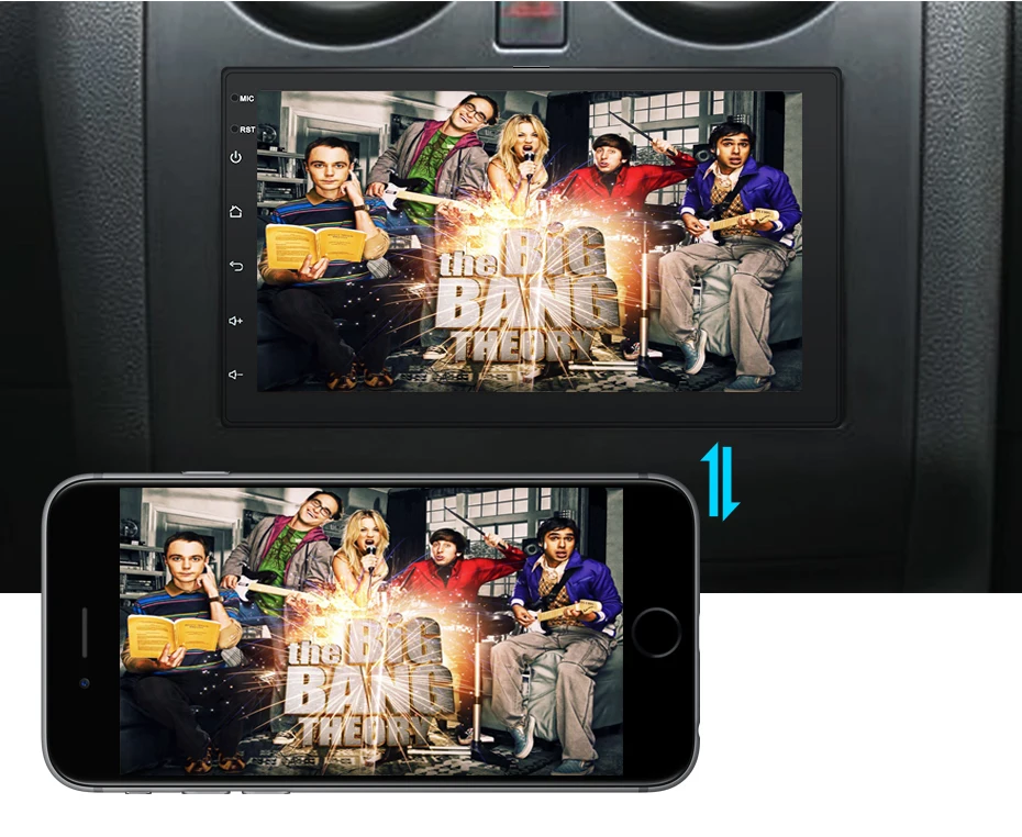 7 &quot2Din Android 8 0 радио автомобиль Nissan Volkswagen Toyota Honda KIA HYUNDAI Lada Renault Mazda Универсальный gps