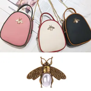 Металлическая Декоративная Сумка пчела для самостоятельной сборки, Наплечные сумки, повседневная сумка-мессенджер, аксессуары