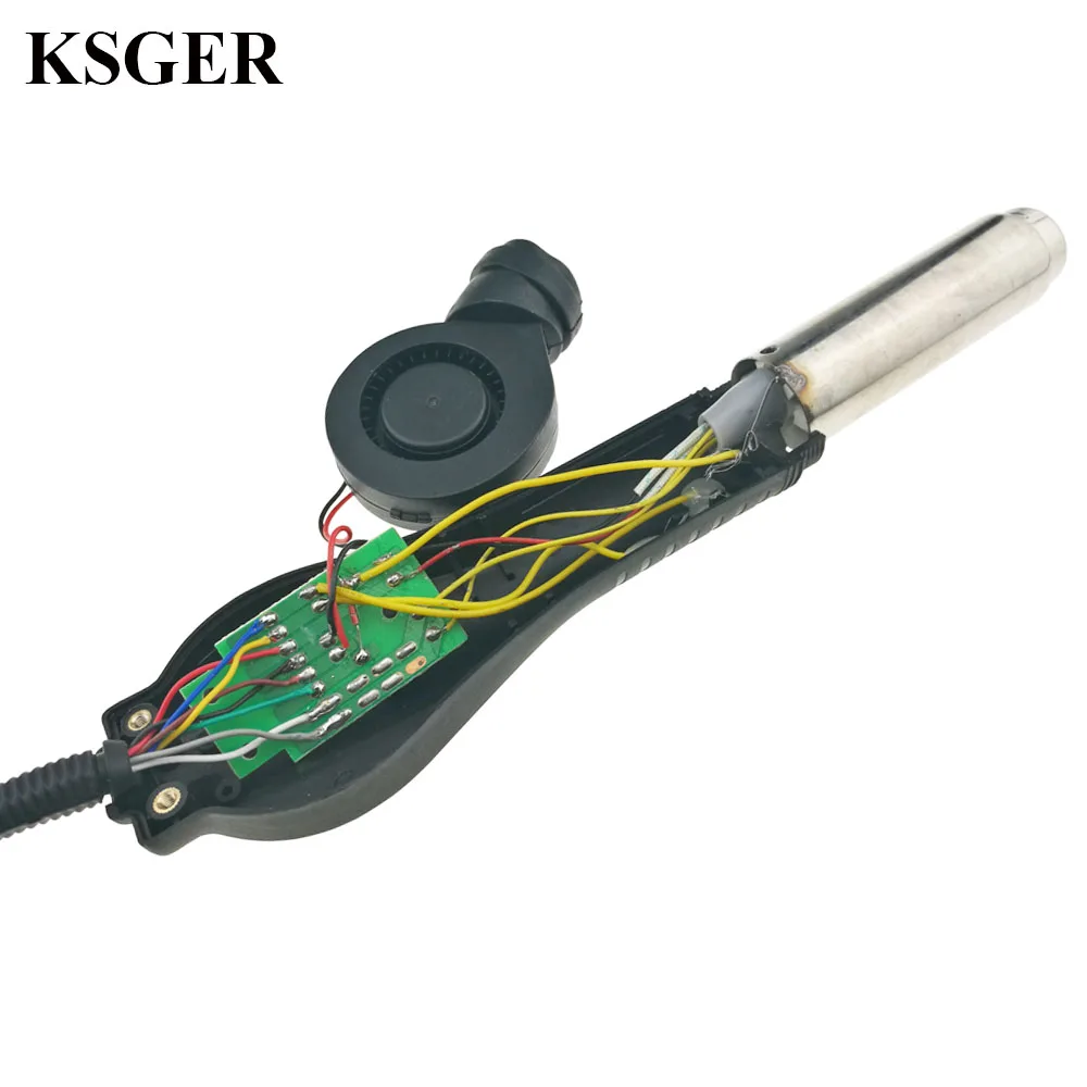 KSGER фена железная станция DIY OLED T12 ручка Регулируемая электрическая насадка подставка сушилка сварочные инструменты нагревательные элементы припой