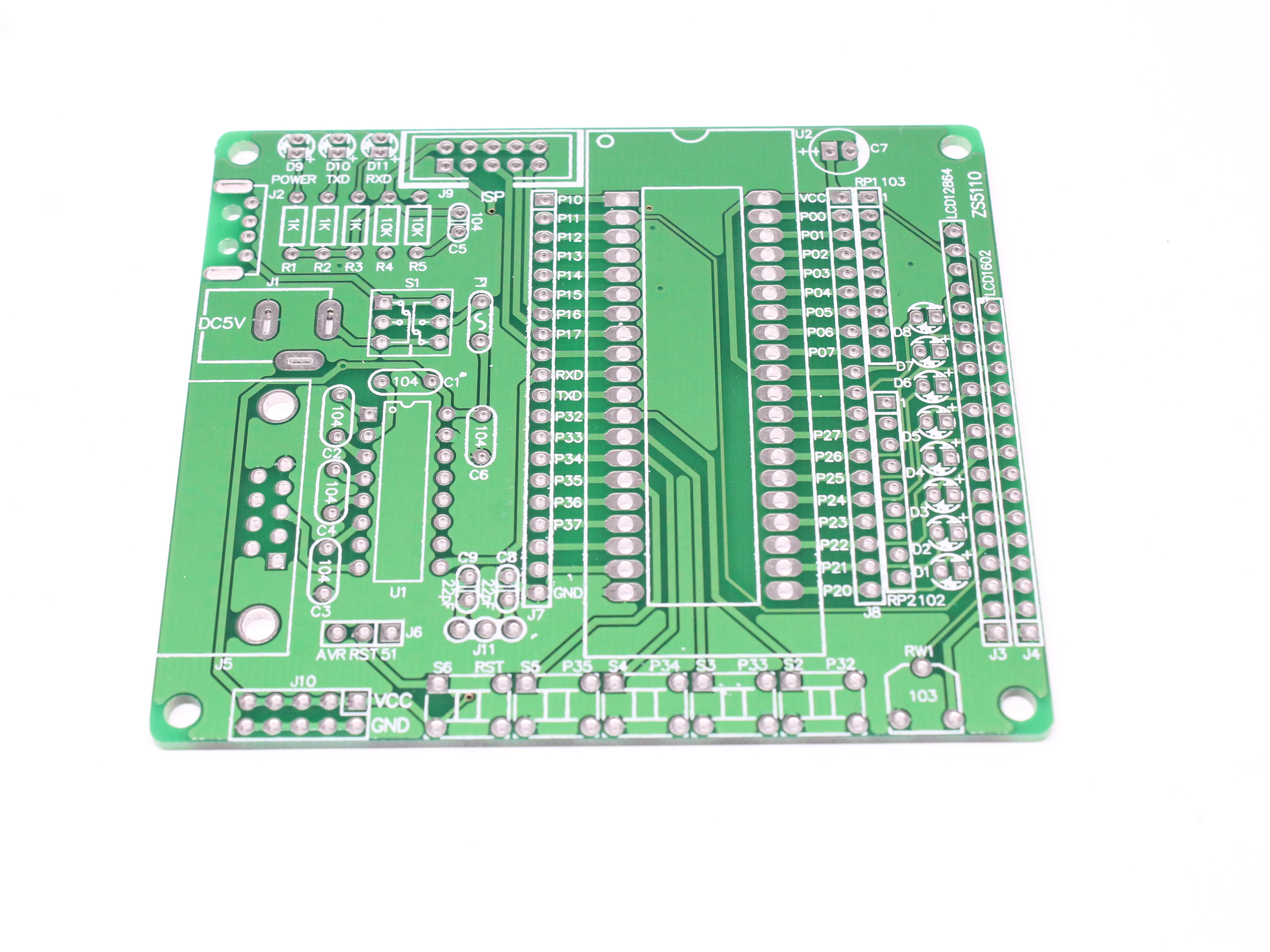 C51 AVR MCU Совет по развитию DIY набор учебных пособий Запчасти и