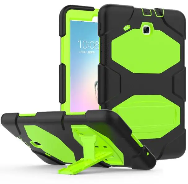 Силиконовый Жесткий ударопрочный чехол подставка для планшета Samsung Galaxy Tab E 9 6 T560