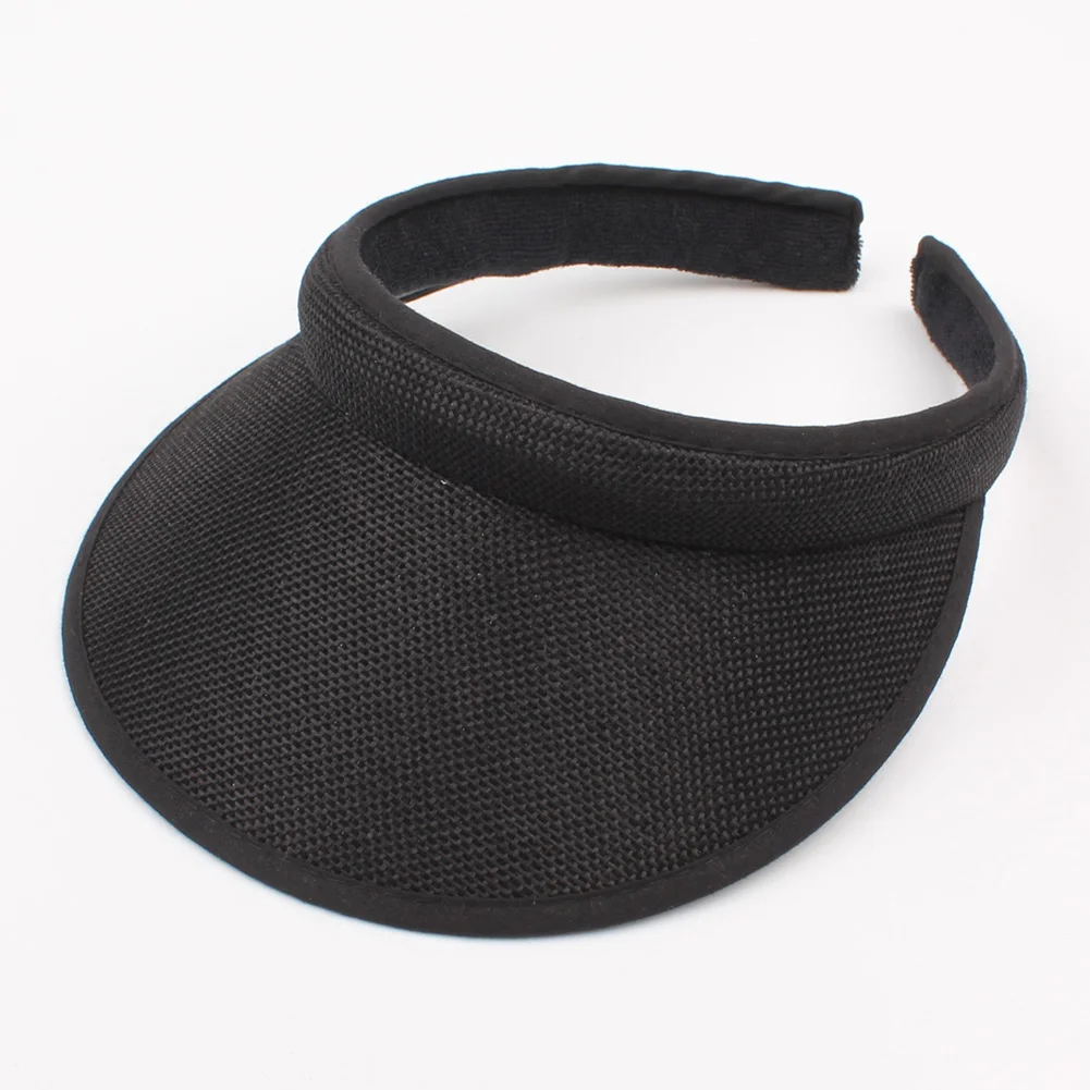 Летняя женская и мужская Солнцезащитная Козырьки Шляпы кепка Пустой Топ Chapeau Homme