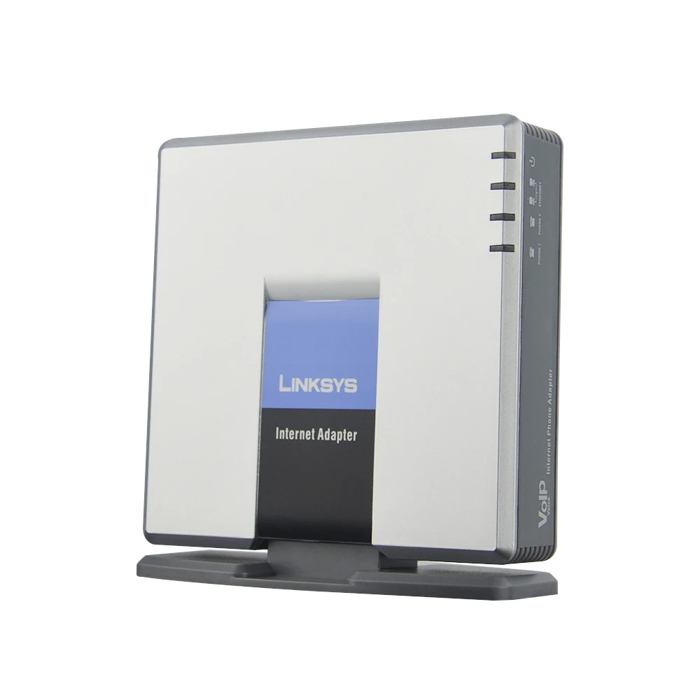 Разблокированный Linksys PAP2T VoIP адаптер для телефона r voip sip интернет-адаптер для телефона PAP2T NA в розничной упаковке