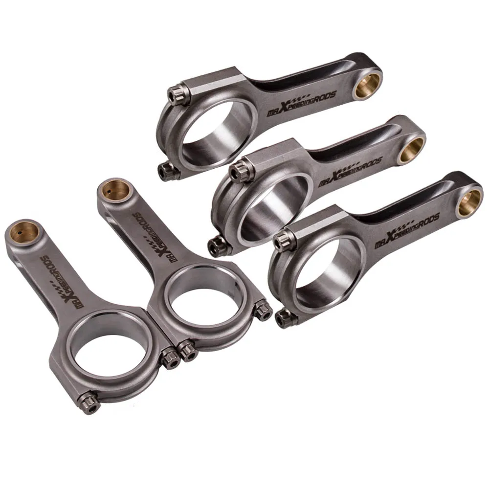 

Foeged 4340 Connecting Rod for Volvo S60 R 2.5L Conrod Con Rod Bielle ARP Bolts Crankshaft Piston Pin Balanced Shot Peened