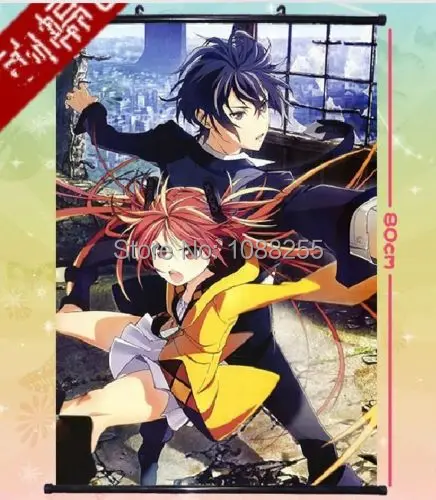 Черная пуля Сатоми рентару домашний декор аниме японский плакат настенный