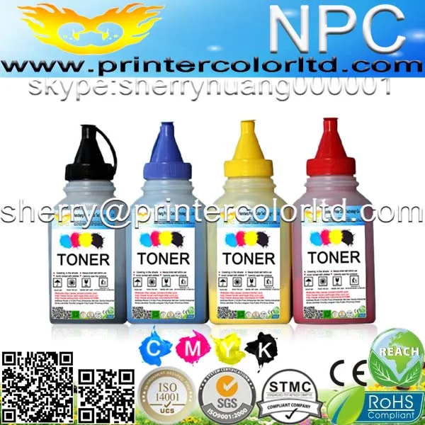 Цветной тонер CF350A CF351A CF352A CF353A 130A 40 грамм/флакон пудра Пыль для HP Color LaserJet Pro MFP M176n M176