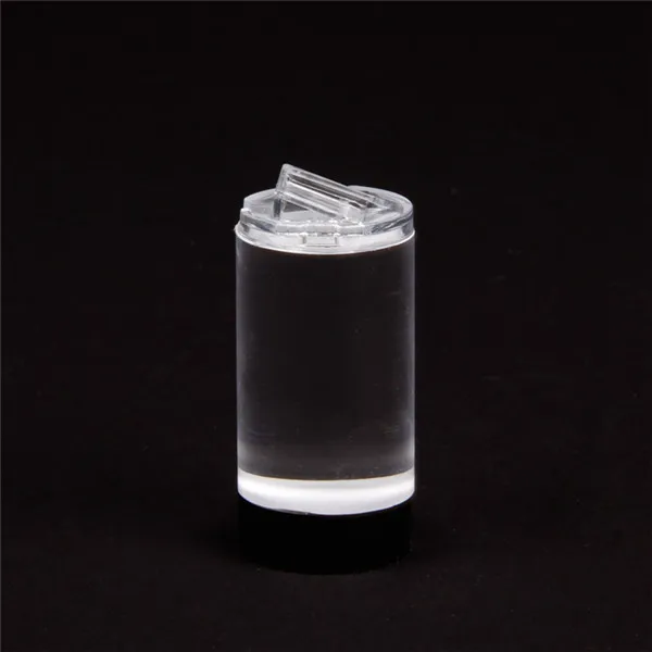 TONVIC 2sets/lot acrylic ring display clips transparent stand holder show cases 3pcs in 1 set round high quality wholesale | Украшения и