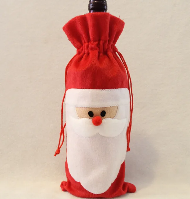 1 шт. креативные подарочные сумки Красного Деда Мороза Рождественская крышка для