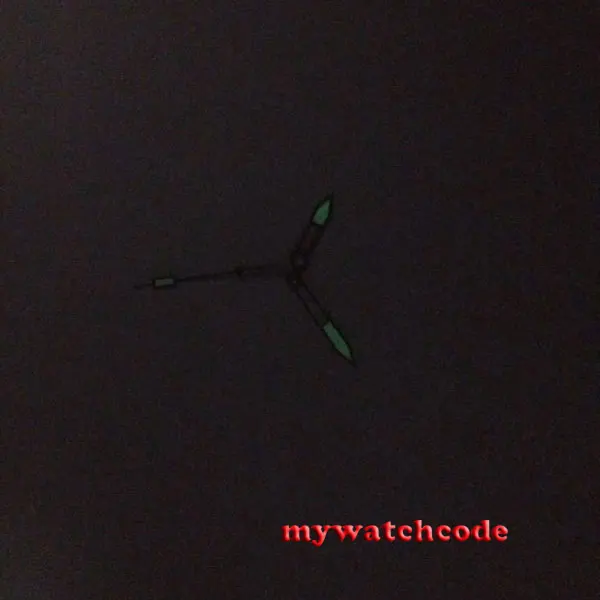 Белые стрелки для часов Miyota 8205 8215 821A movment H39 с серебристым краем SUPER LUME|hand|hand watch |