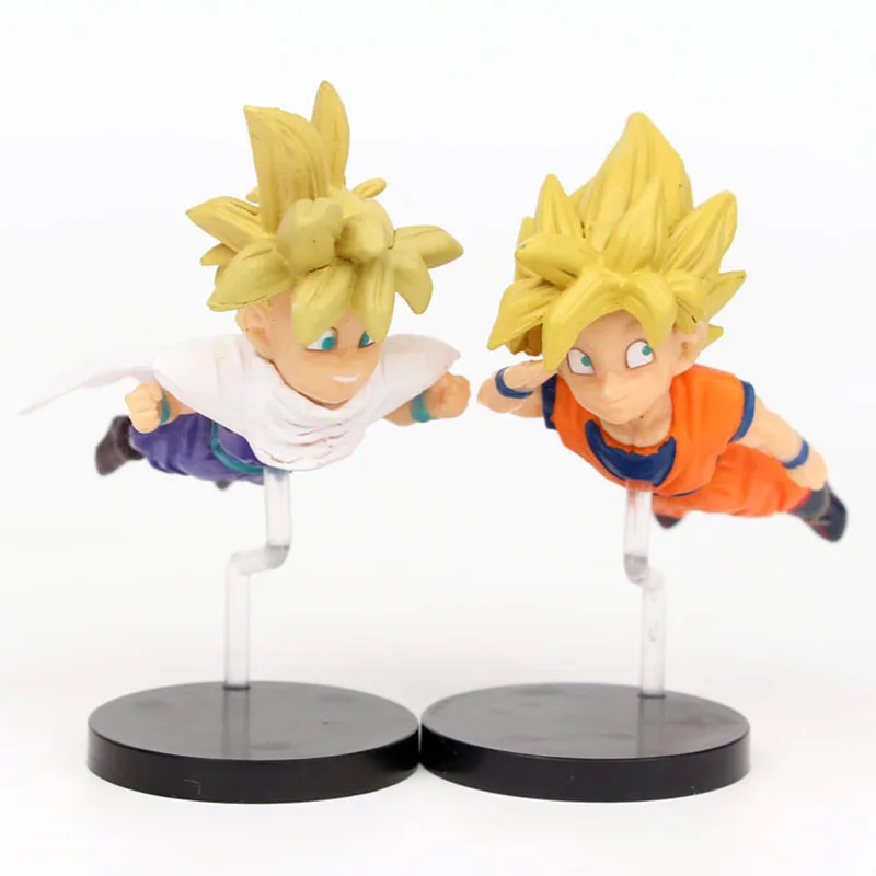 2018 6 шт./компл. Dragon Ball Гоку рисунок игрушки Симпатичные Fly кукла в коротких штанах