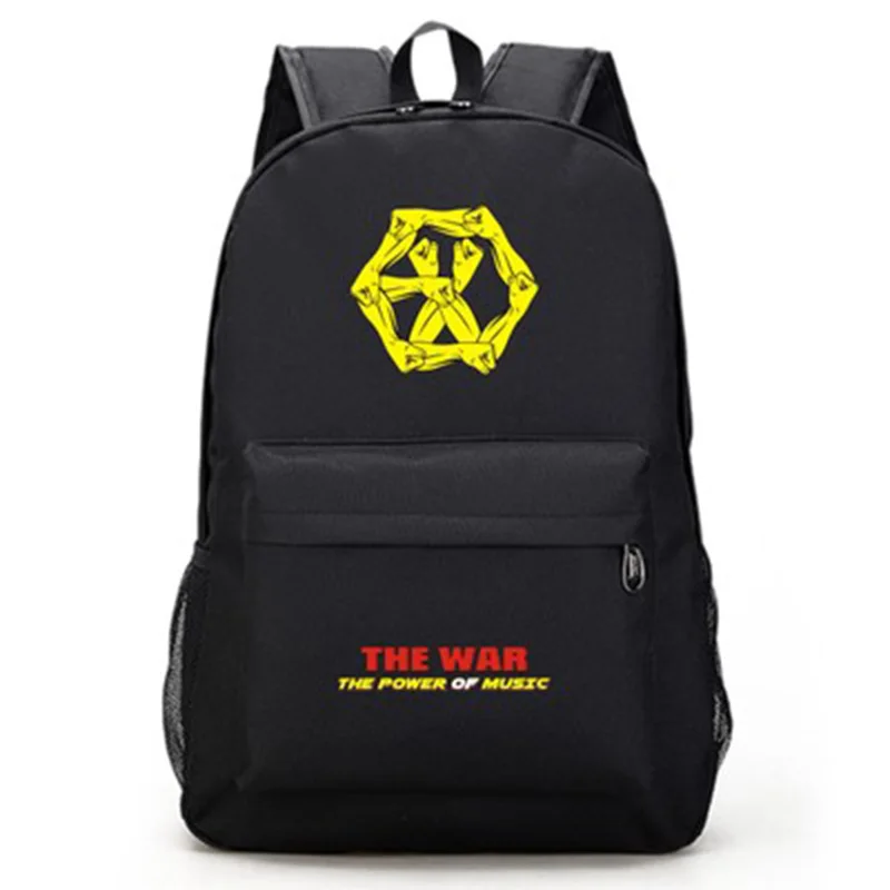 EXO World Tour The War power Of Music обычный 3 альбома EX➬T Monster Lucky One рюкзак с принтом LJ212 | Багаж