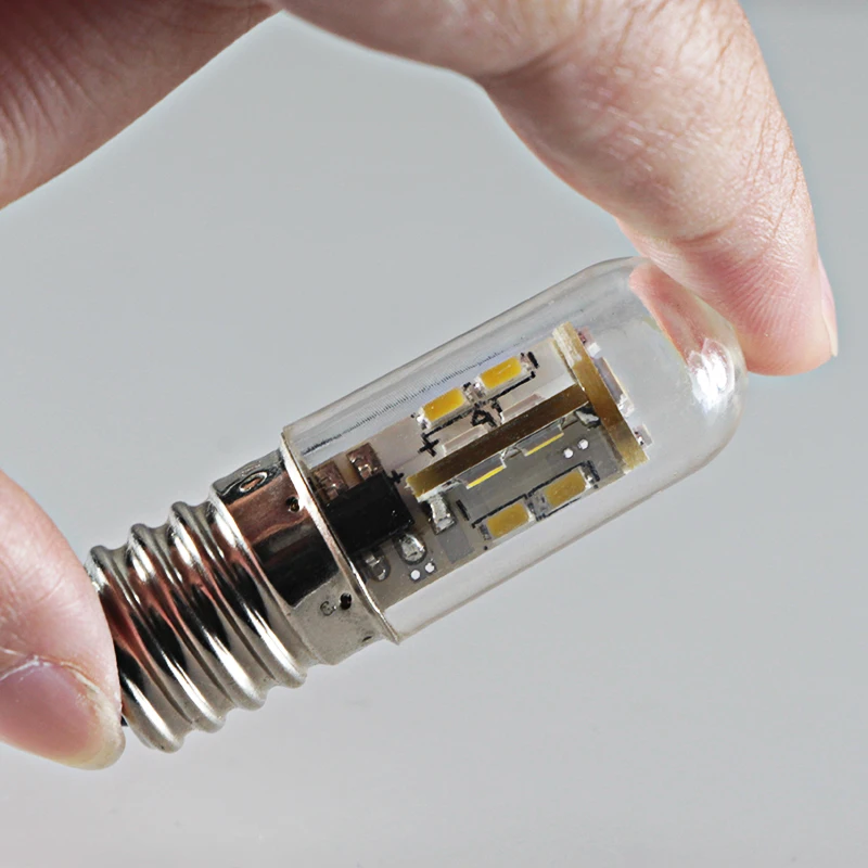 Ampoule led e14 2 Вт кукурузная лампа, мини-светильник, Ac Dc 12 В до 24 В, Домашний Светильник, покрытие из поликарбоната, Точечный светильник, лампа-свеча 12 24 В, 3014 super E 14