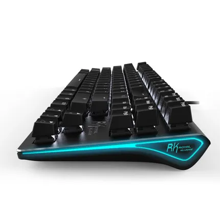 РК G87 gaming keyboard teclado игровой 87 клавиши клавиатуры со светодиодной подсветкой с ПК