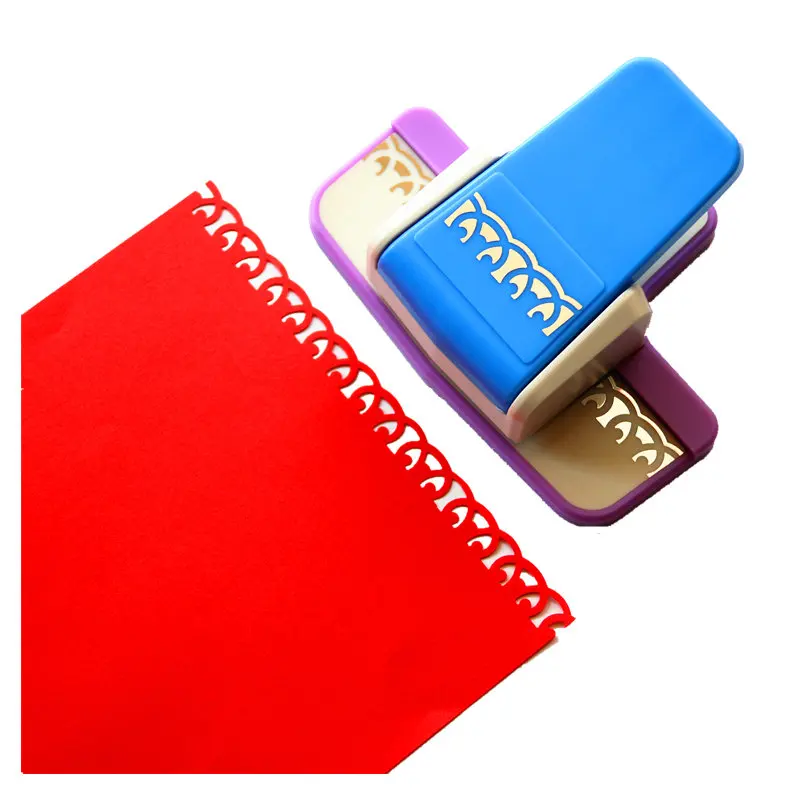 

Free shipping New Arrival Fancy border punch number 4 design foam paper embossing punch for DIY handmade crafts
