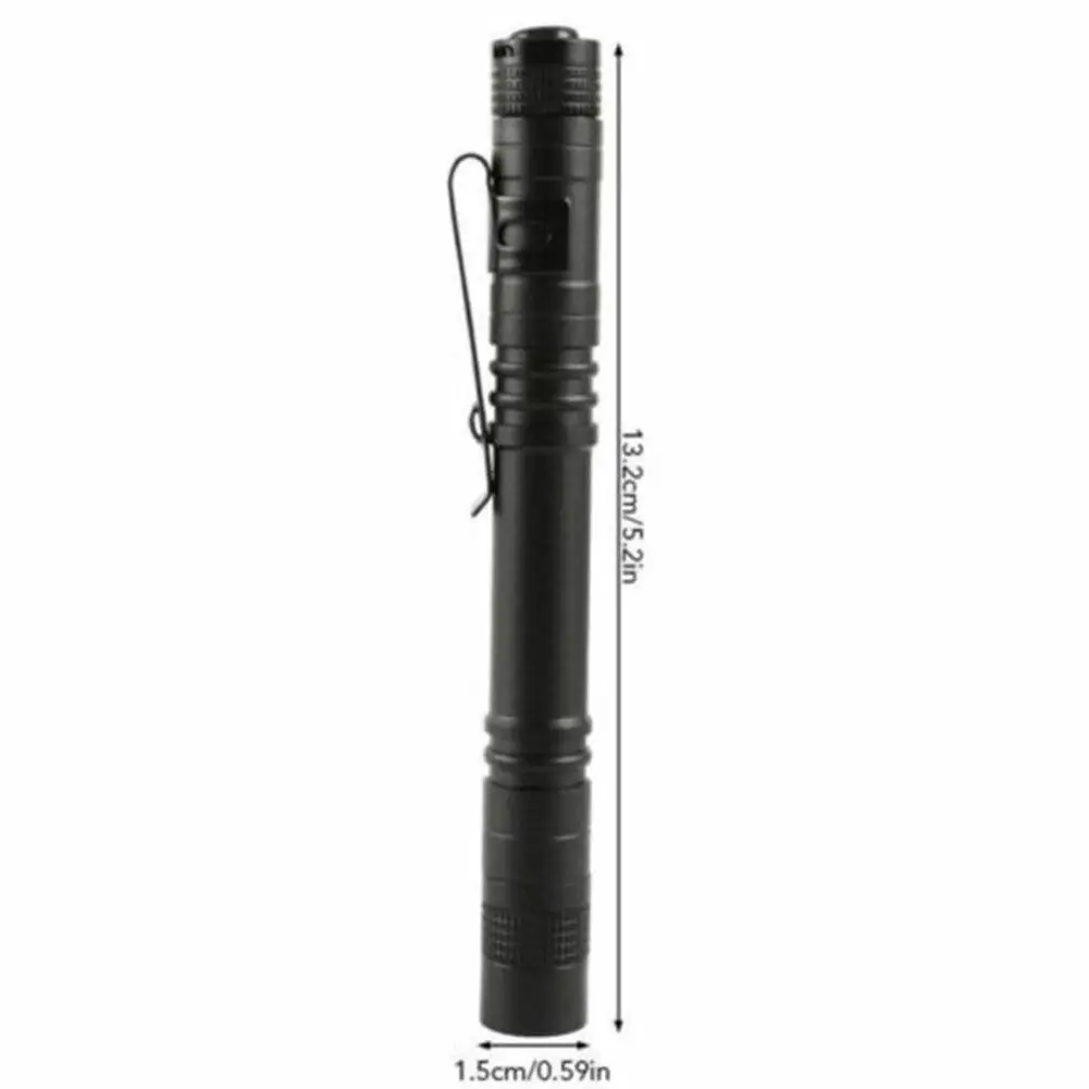 5 Pcs Mini Flashlight Waterproof Aluminium Alloy Pen Shape with Clip for Outdoor Camping Lighting | Лампы и освещение