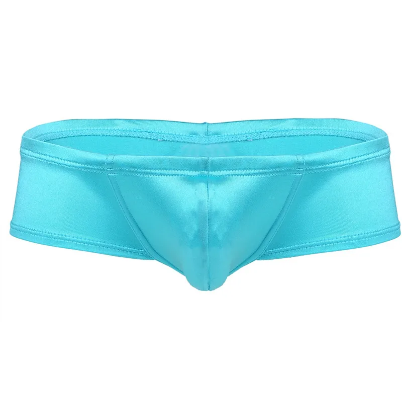 Sky Blue Мужская одежда для купания для геев, бикини, купальный костюм, низкая посадка, бикини, плавки, трусы, нижнее белье, Wetlook, Выпуклые Трусики, нижнее белье, стринги для плавания, ming Truck - Цвет: Sky Blue