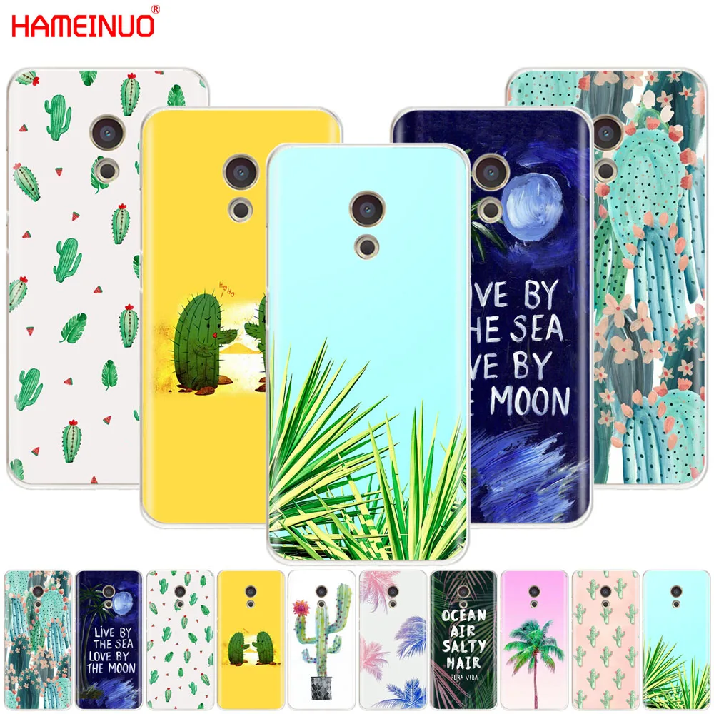 Чехол HAMEINUO Panda Pour роскошный чехол С КАКТУСОМ для телефона Meizu M6 M5 M5S M2 M3 M3S MX4 MX5 MX6 PRO 6