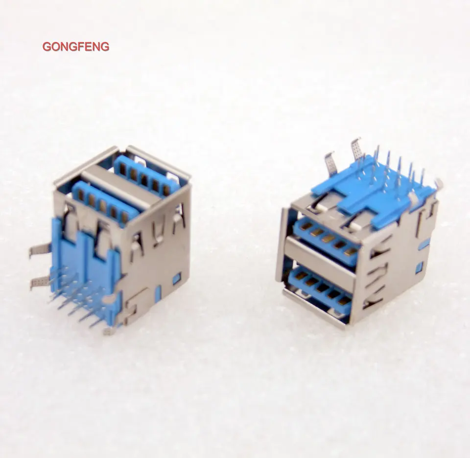 Специальная оптовая продажа новинка хит продаж разъем USB 3 0 типа A 90 двойной