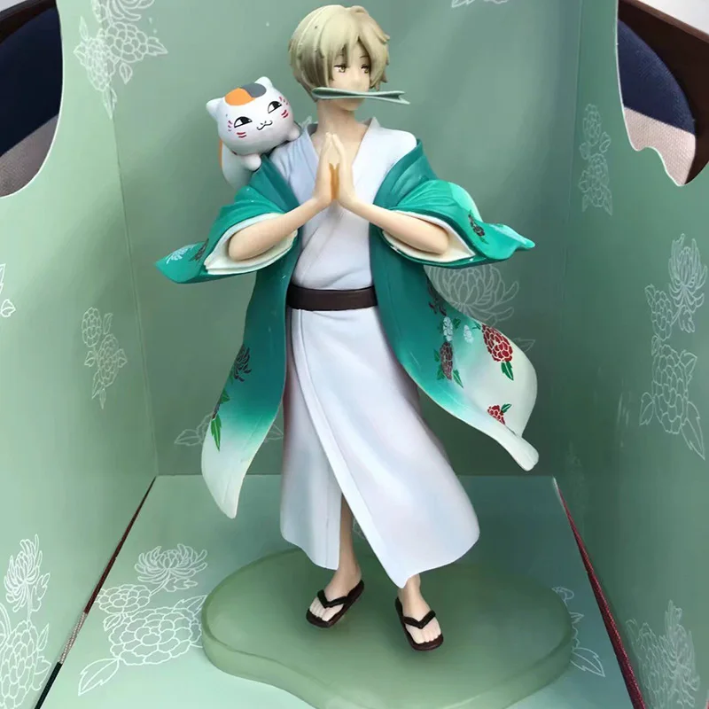 Natsume Такаси Нацумэ фигурку 1/7 Масштаб Окрашенные рис Мадара кукла ПВХ Фигурки