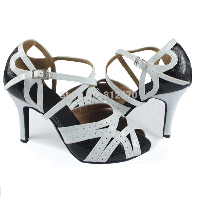 Женская танцевальная обувь zapatos De Baile для сальсы женская цвет оранжевый белый