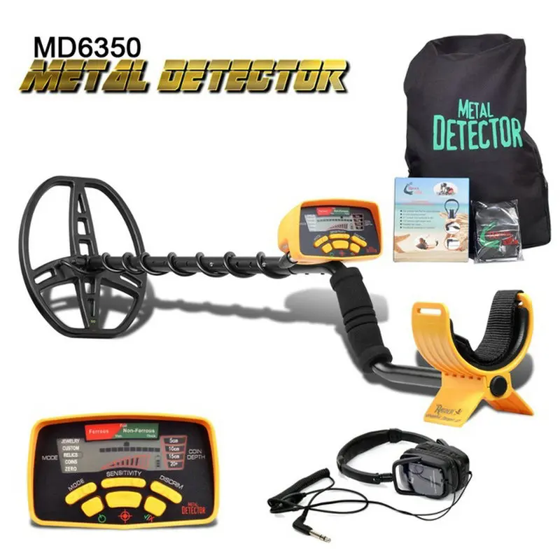 Портативный подземный промышленный металлоискатель TIANXUN MD6350 детектор монет с