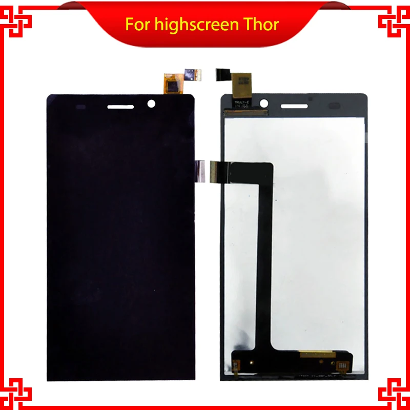 Оригинальный полноэкранный ЖК дисплей Thor дигитайзер сенсорного экрана