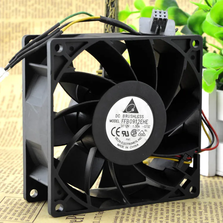 Free Delivery. 9038 FFB0912EHE DC12V 1.5 A pressurized violence Double ball bearing fan | Компьютеры и офис