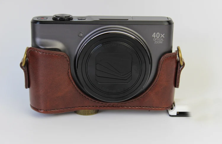 Портативный из искусственной кожи чехол для камеры Canon SX740 SX740HS SX720HS SX720 SX730HS SX730 сумка с плечевым ремнем