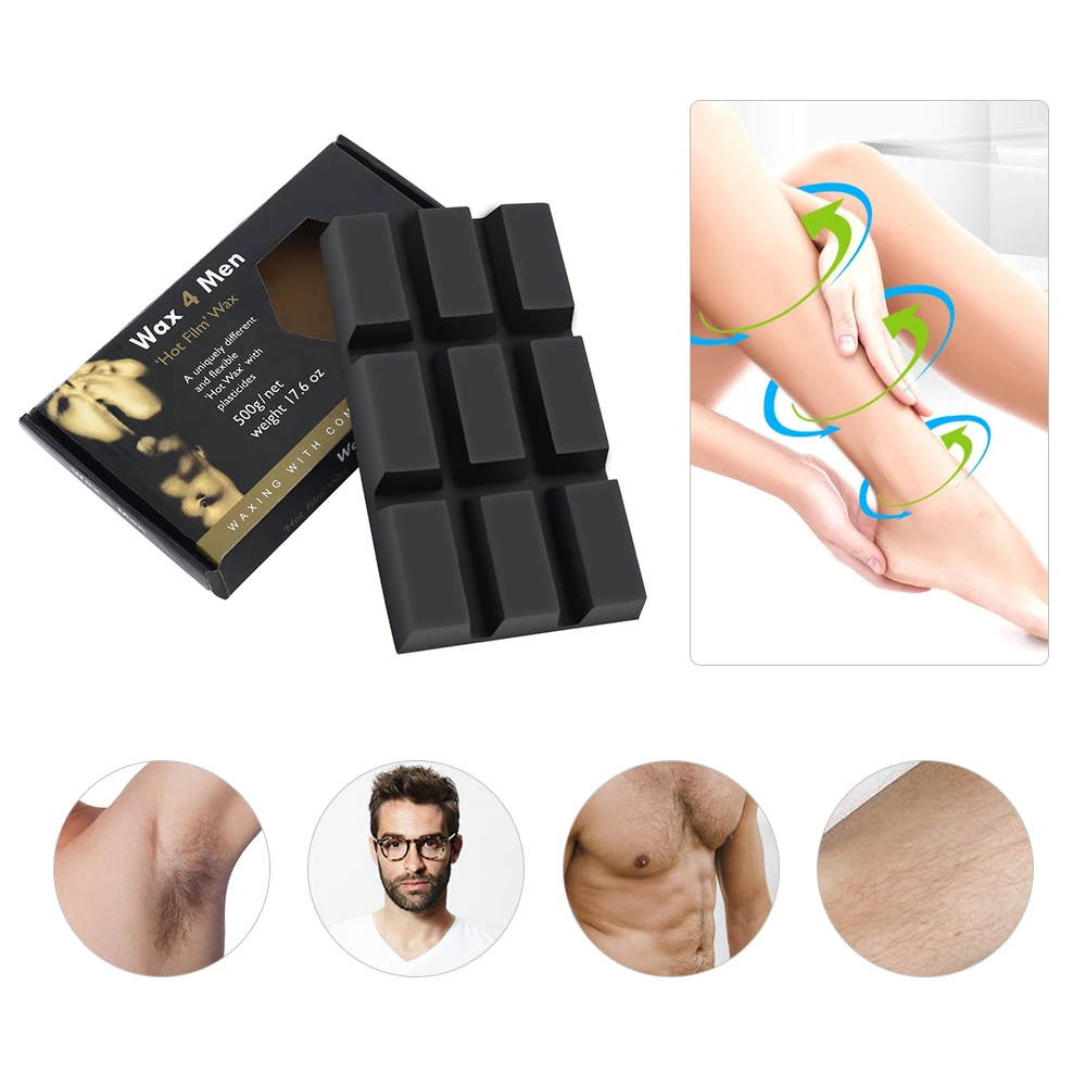 Воск для депиляции жесткий воск бикини блок удаления волос мужчин и женщин без