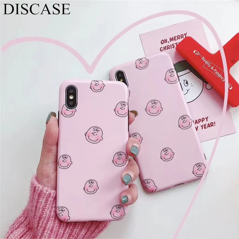DISCASE IMD мягкий чехол для телефона все включено iphone XS XR MAX 8 7 6 6s plus простой милый с