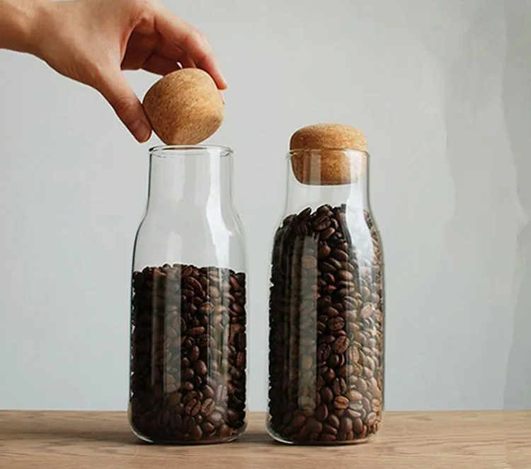 1 шт. стеклянная бутылка для хранения Гранулированный чай ящик с крышкой из