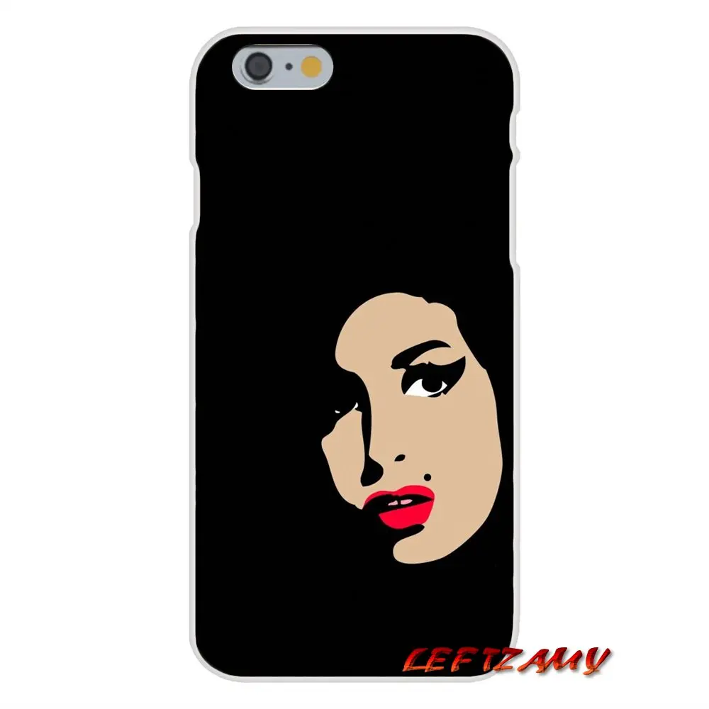 Pop Amy Winehouse Paintin для iPhone X XR XS MAX 4 4S 5 5S 5C SE 6 6S 7 8 Plus Аксессуары чехлы